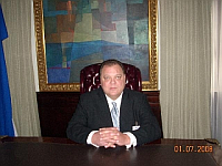 Jim Pryor at the Presidential Palace in Honduras